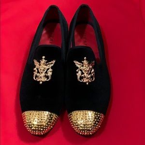 Size 11 Jitai luxury slipper dress shoes